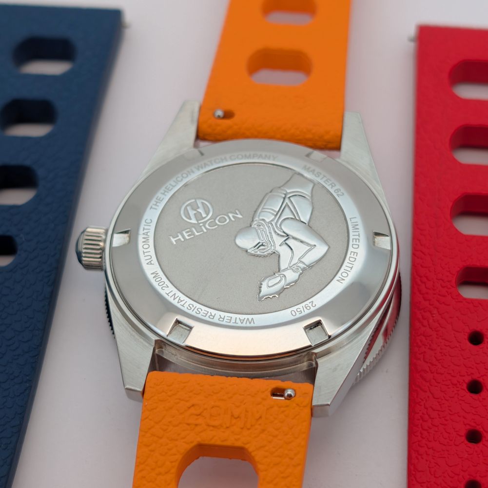 Helicon Master 62 vintage inspired Dive Watch