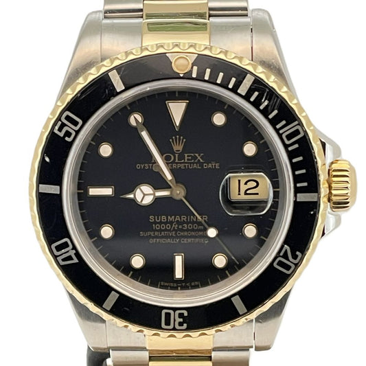 Rolex Submariner 2 Tone Black 16613 from 1990