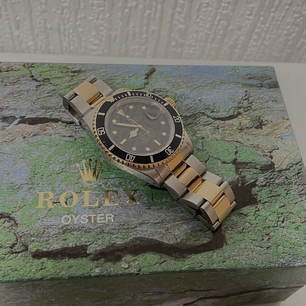 Rolex Submariner 2 Tone Black 16613 from 1990