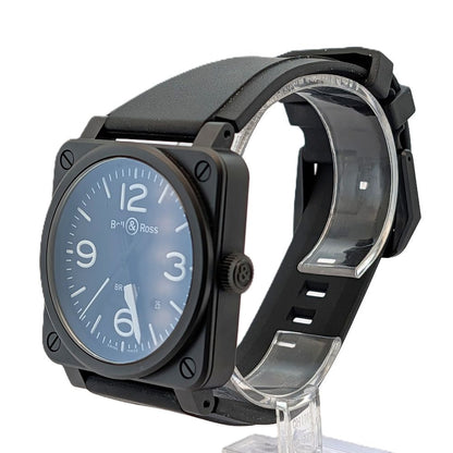 Bell & Ross BR03-92 PVD Black  Watch Full Set from 2021