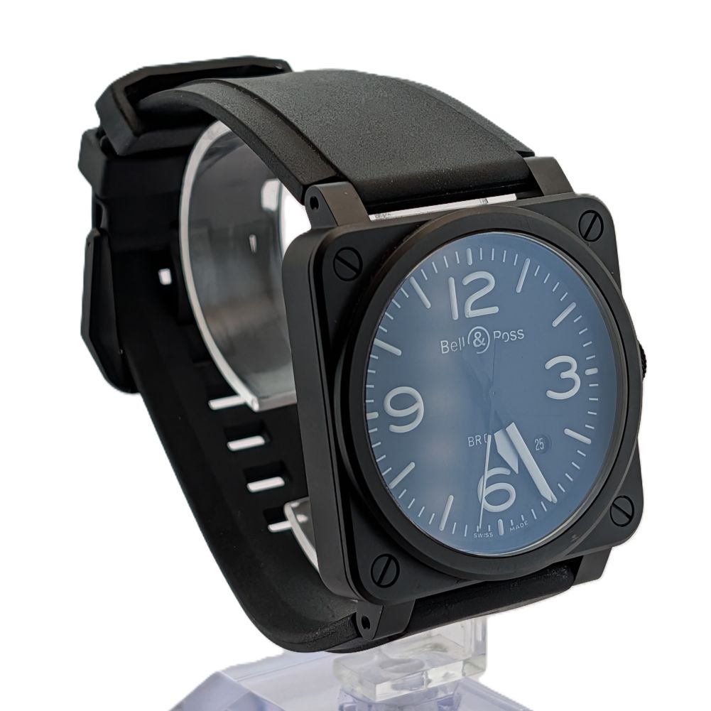 Bell & Ross BR03-92 PVD Black  Watch Full Set from 2021