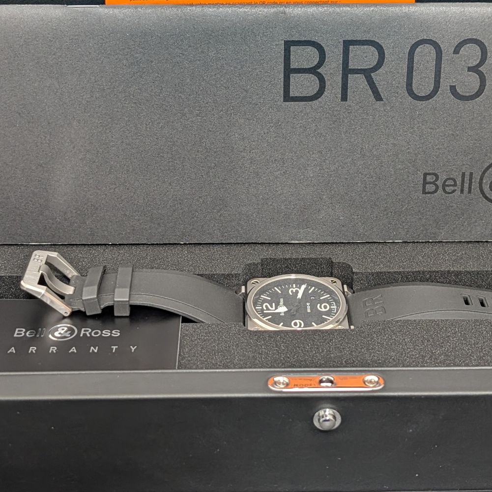 Bell & Ross BR03-92 Watch Full Set from 2021