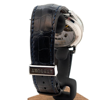 Breguet Type XX Aeronvale Ref.5807 very rare Blue dial Chronograph