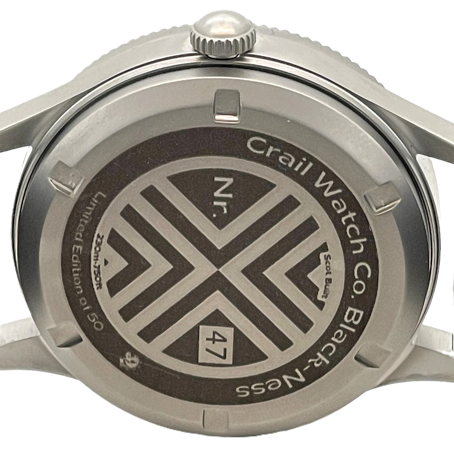 Crail The Black-Ness Limited Edition of 50 Watches Hand-Built (Nessie Approved)