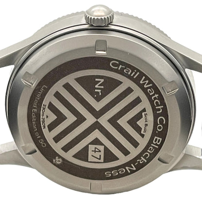 Crail The Black-Ness Limited Edition of 50 Watches Hand-Built (Nessie Approved)