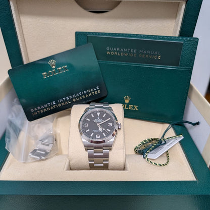 Rolex Explorer 124270 watch from 2024