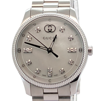 Gucci G Timeless MOP and Diamond dial in Unworn Condition