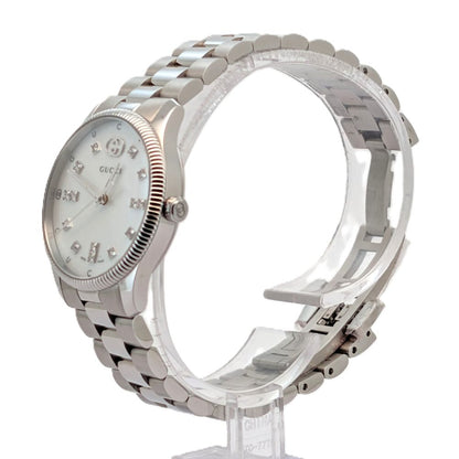 Gucci G Timeless MOP and Diamond dial in Unworn Condition