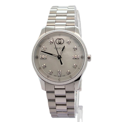 Gucci G Timeless MOP and Diamond dial in Unworn Condition