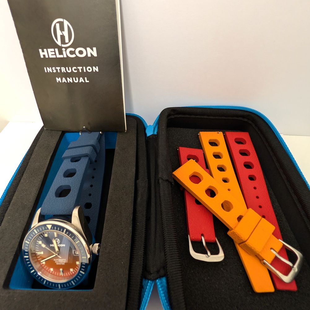 Helicon Master 62 vintage inspired Dive Watch