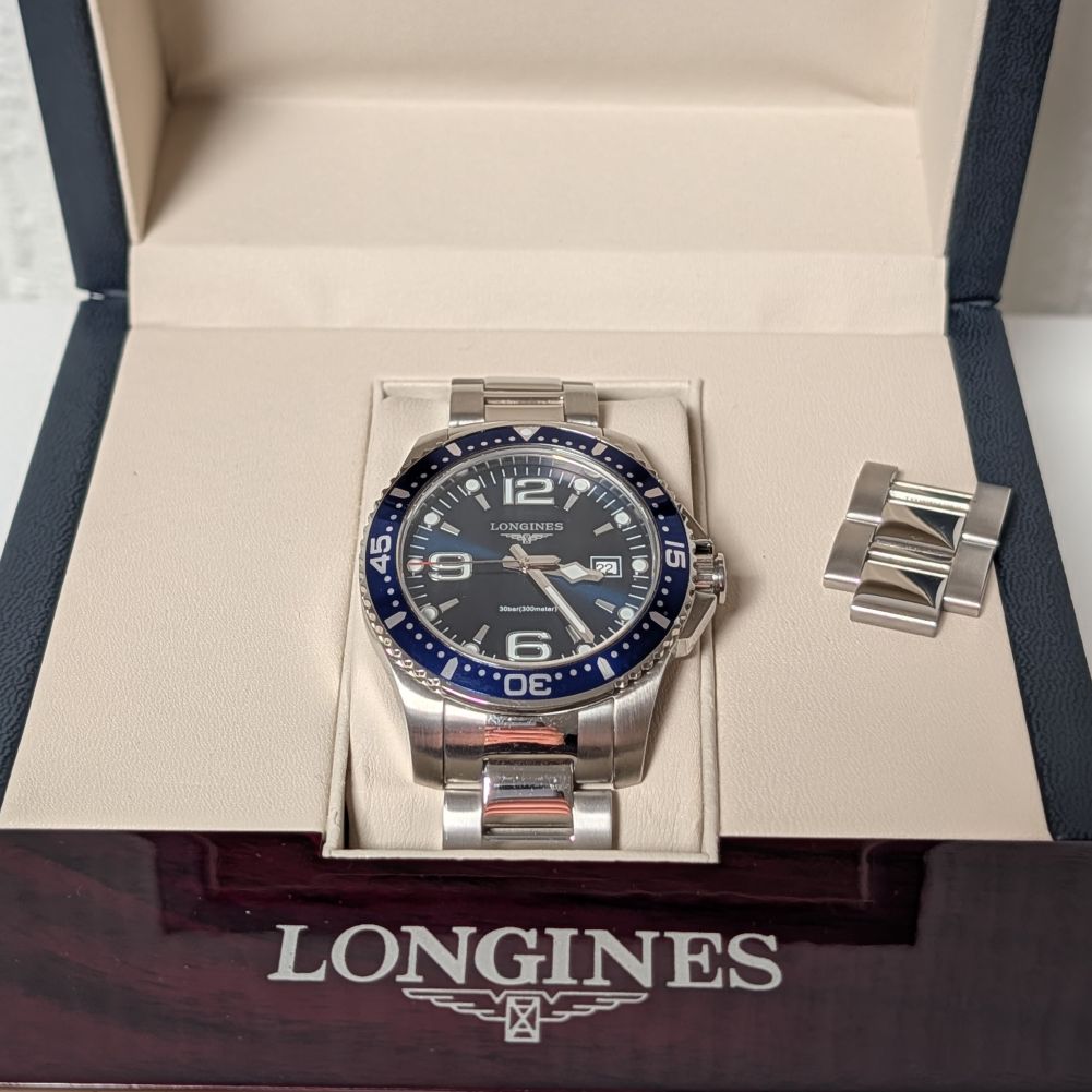 Longines Hydro Conquest L3.380 Dive Watch 300m