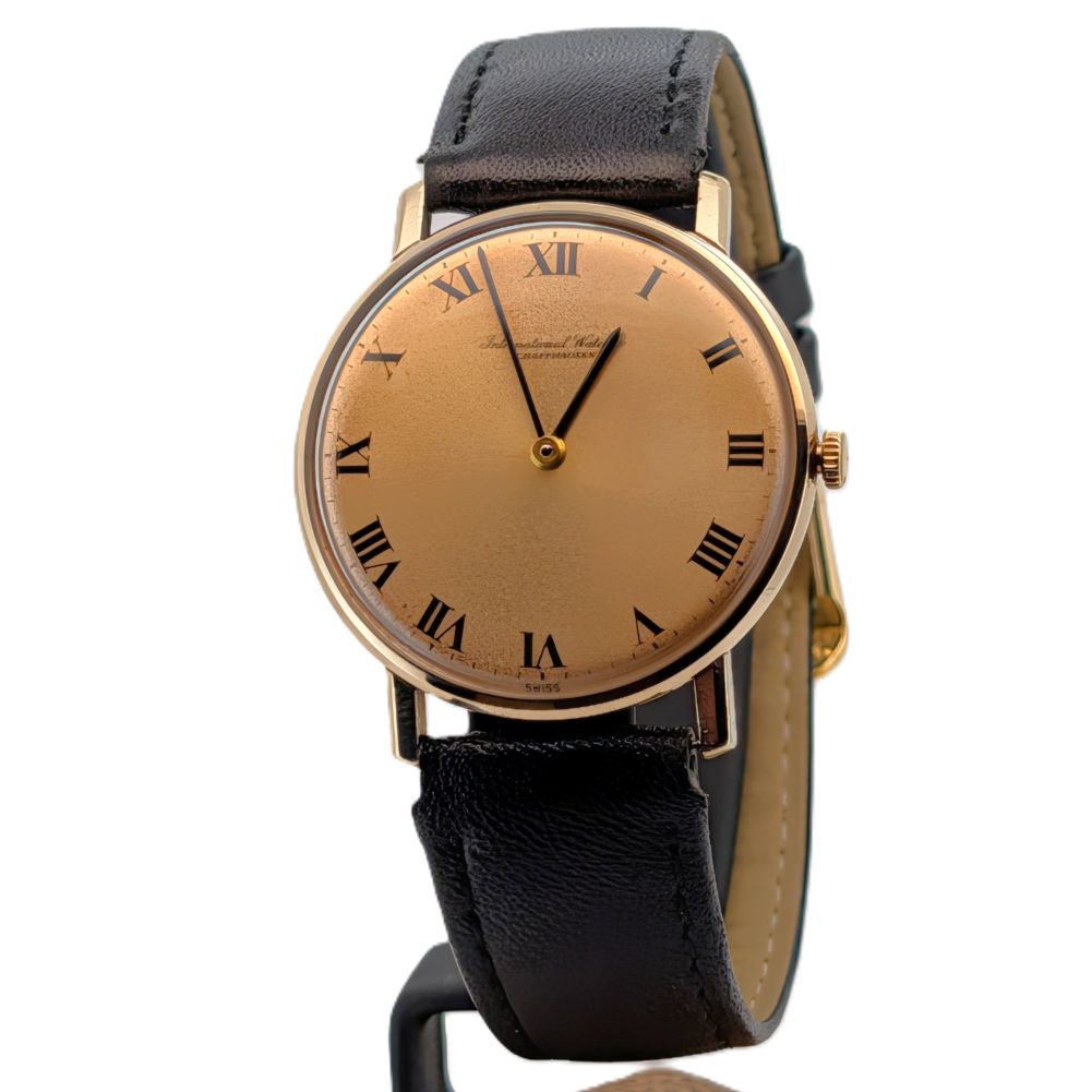 IWC Vintage 9ct Gold Mechanical Watch