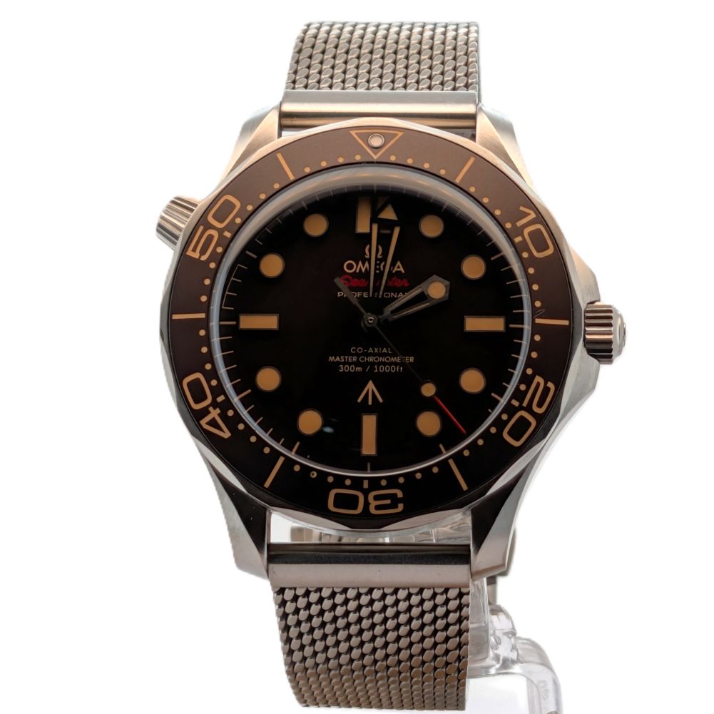 Omega Seamaster 300M NTTD Titanium Watch Full Set from 2022