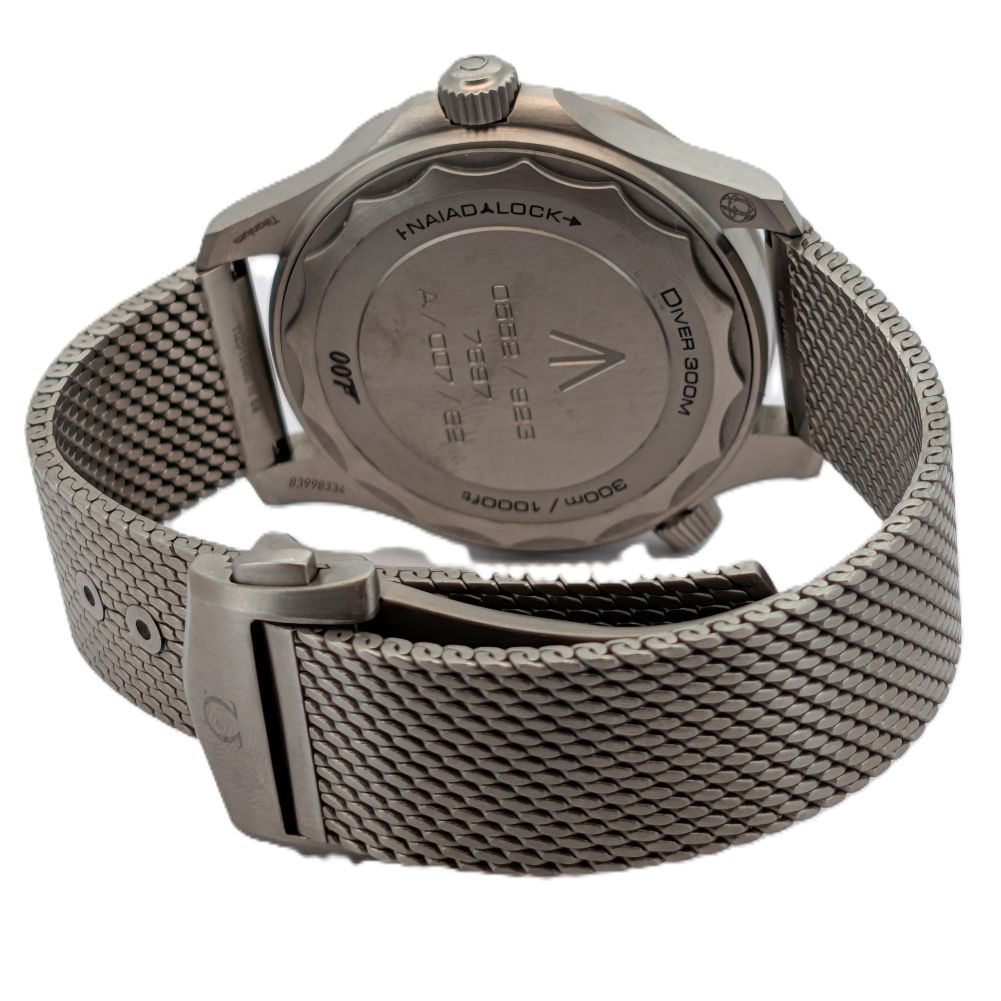 Omega Seamaster 300M NTTD Titanium Watch Full Set from 2022