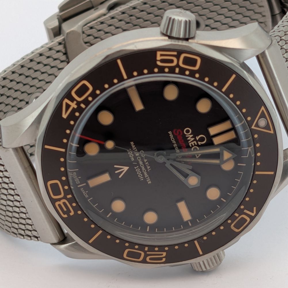 Omega Seamaster 300M NTTD Titanium Watch Full Set from 2022