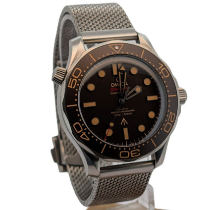 Omega Seamaster 300M NTTD Titanium Watch Full Set from 2022