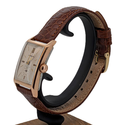 Longines vintage 14k gold and stainless watch (1950's)