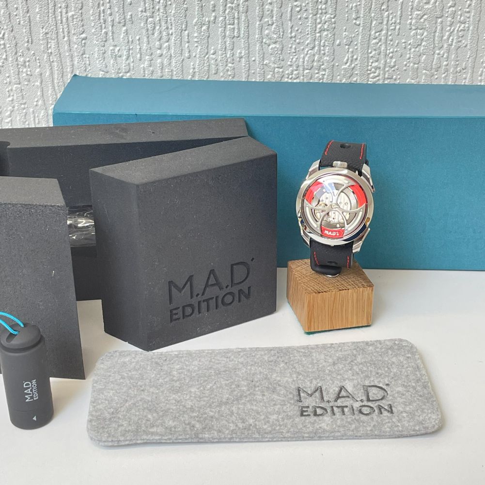 MB&F M.A.D. Edition Red MAD1 Full Set.