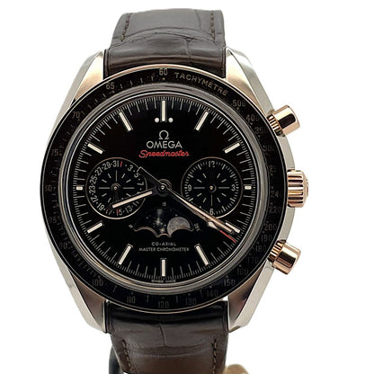 Omega Speedmaster Moonphase Watch Chocolate Dial