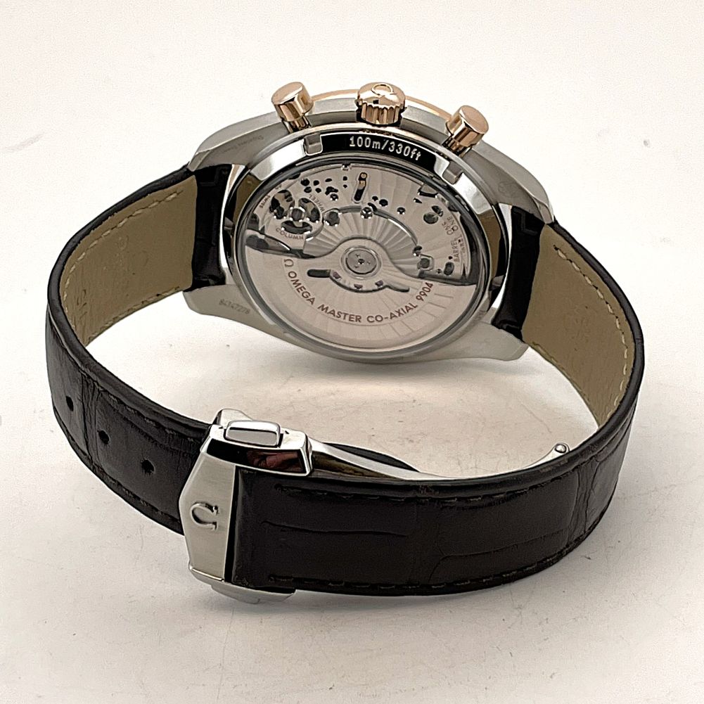 Omega Speedmaster Moonphase Watch Chocolate Dial