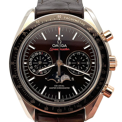 Omega Speedmaster Moonphase Watch Chocolate Dial