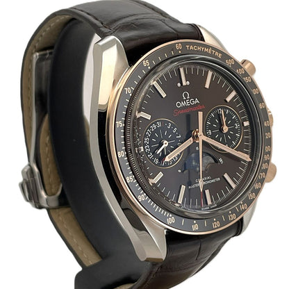 Omega Speedmaster Moonphase Watch Chocolate Dial