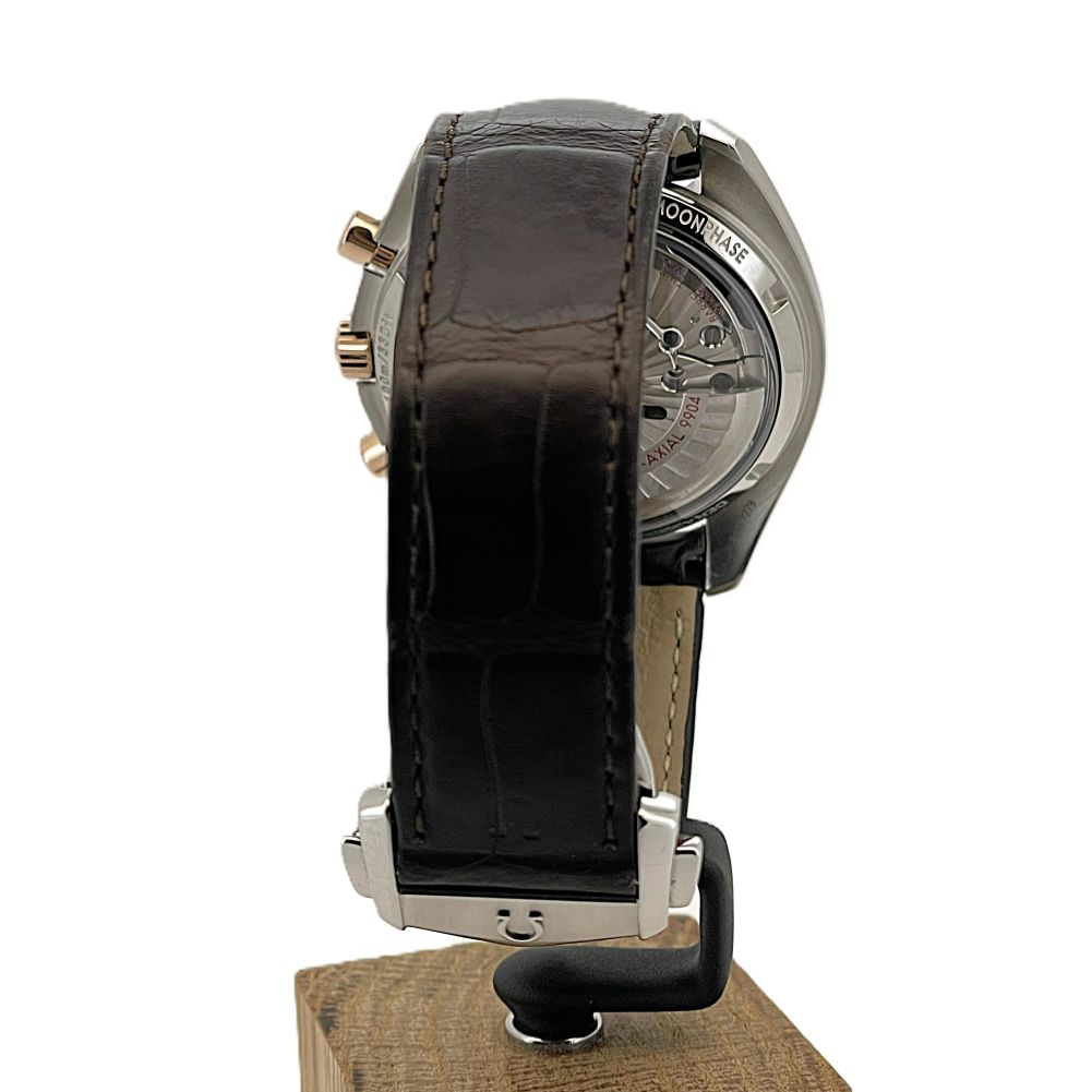 Omega Speedmaster Moonphase Watch Chocolate Dial