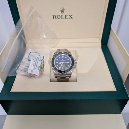 Rolex Deepsea Sea-Dweller 126660 James Cameron Full Set Stickered from 2020
