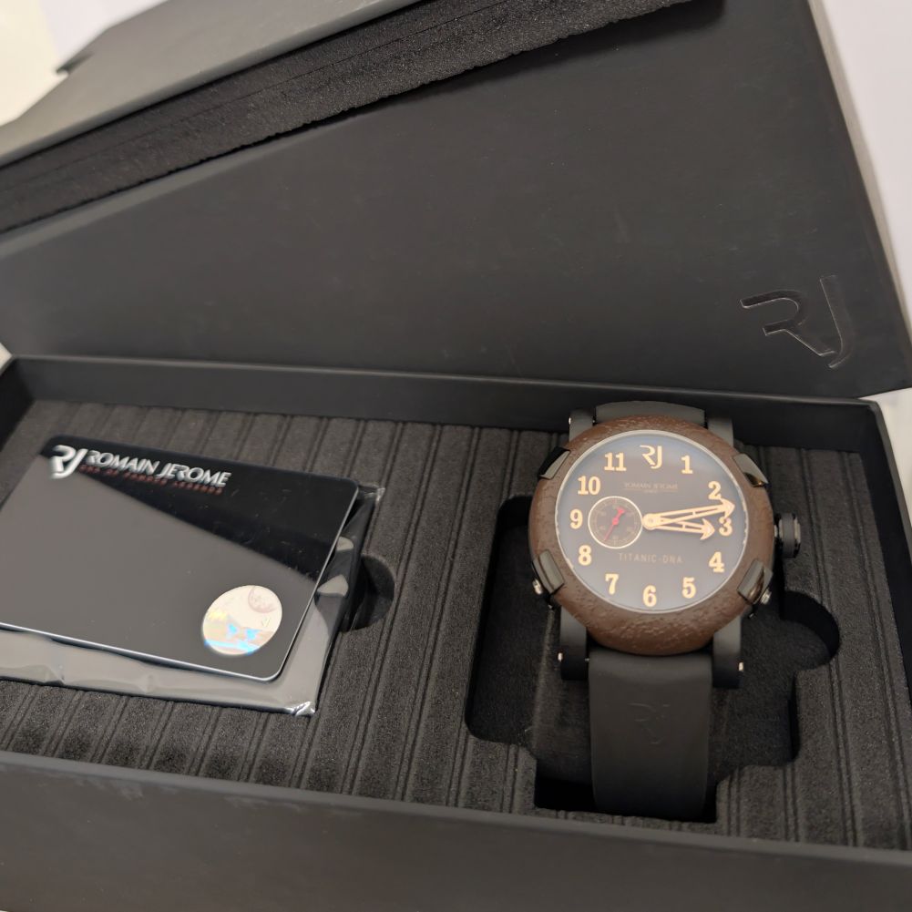 Romain Jerome Titanic DNA Watch Limited Edition NOS Full Set stickered