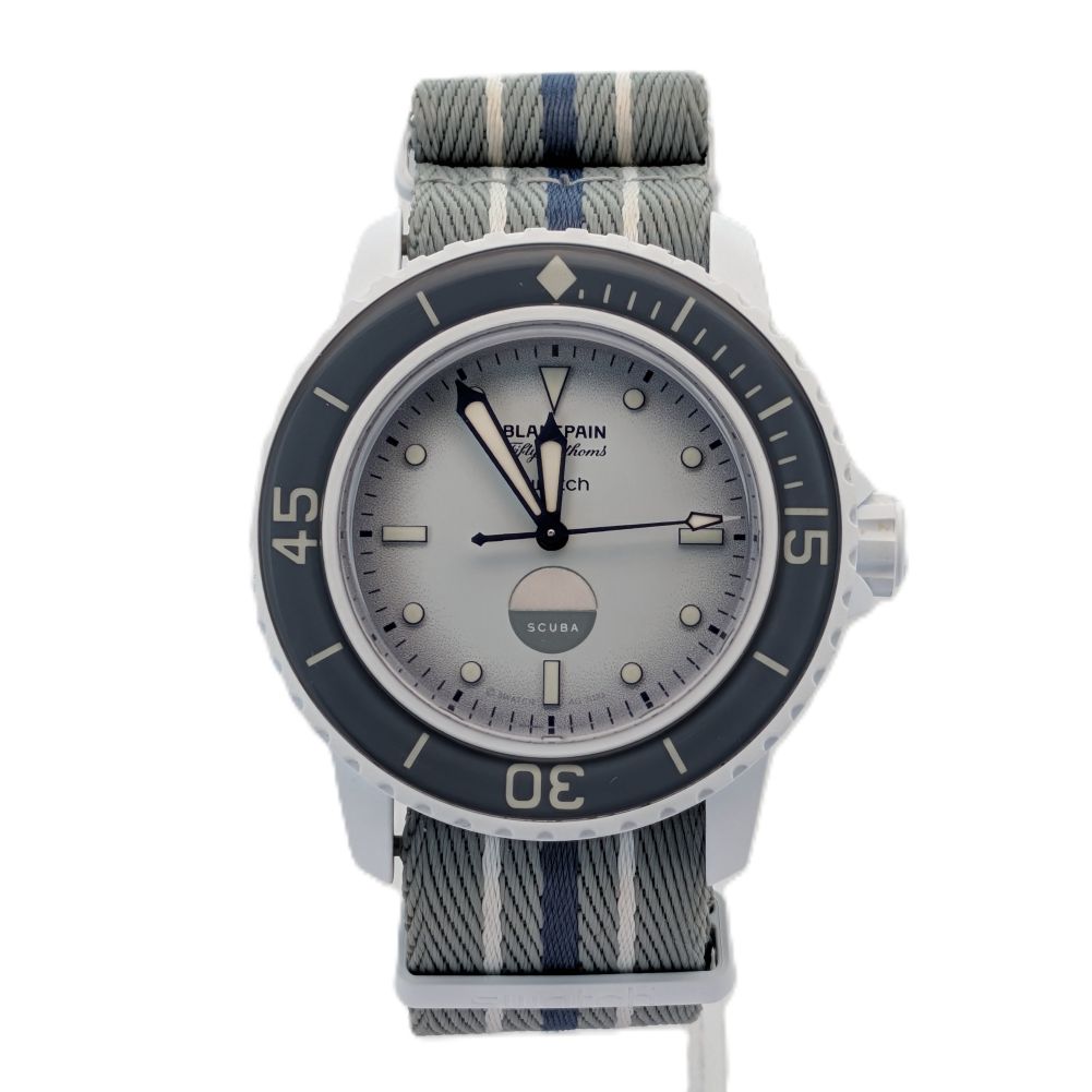 Swatch x Blancpain Fifty Fathoms Antarctic Ocean Watch