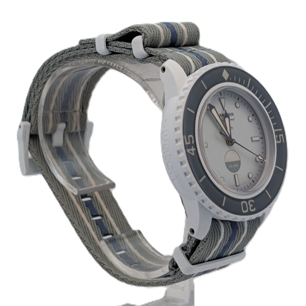 Swatch x Blancpain Fifty Fathoms Antarctic Ocean Watch