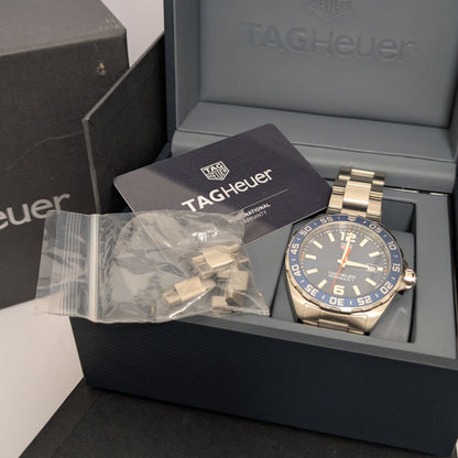 Tag Formula 1 Watch WAZ1010 Blue Full Set