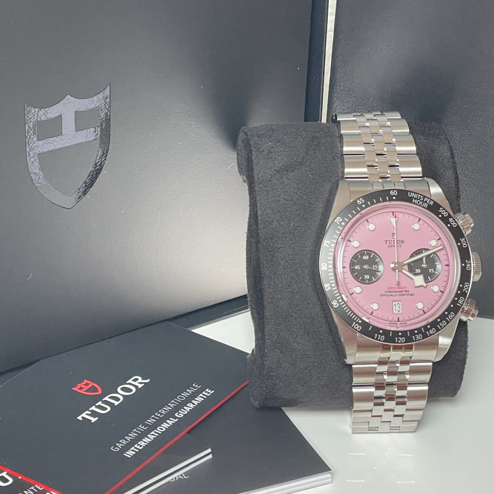 Tudor Black Bay M79360N Pink (Inter Miami, Giro D Italia.