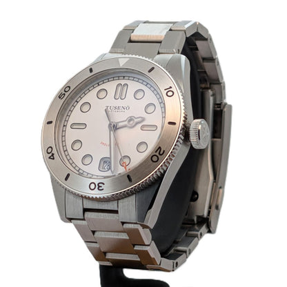Tuseno Shellback White Dial Watch Full set from 2024