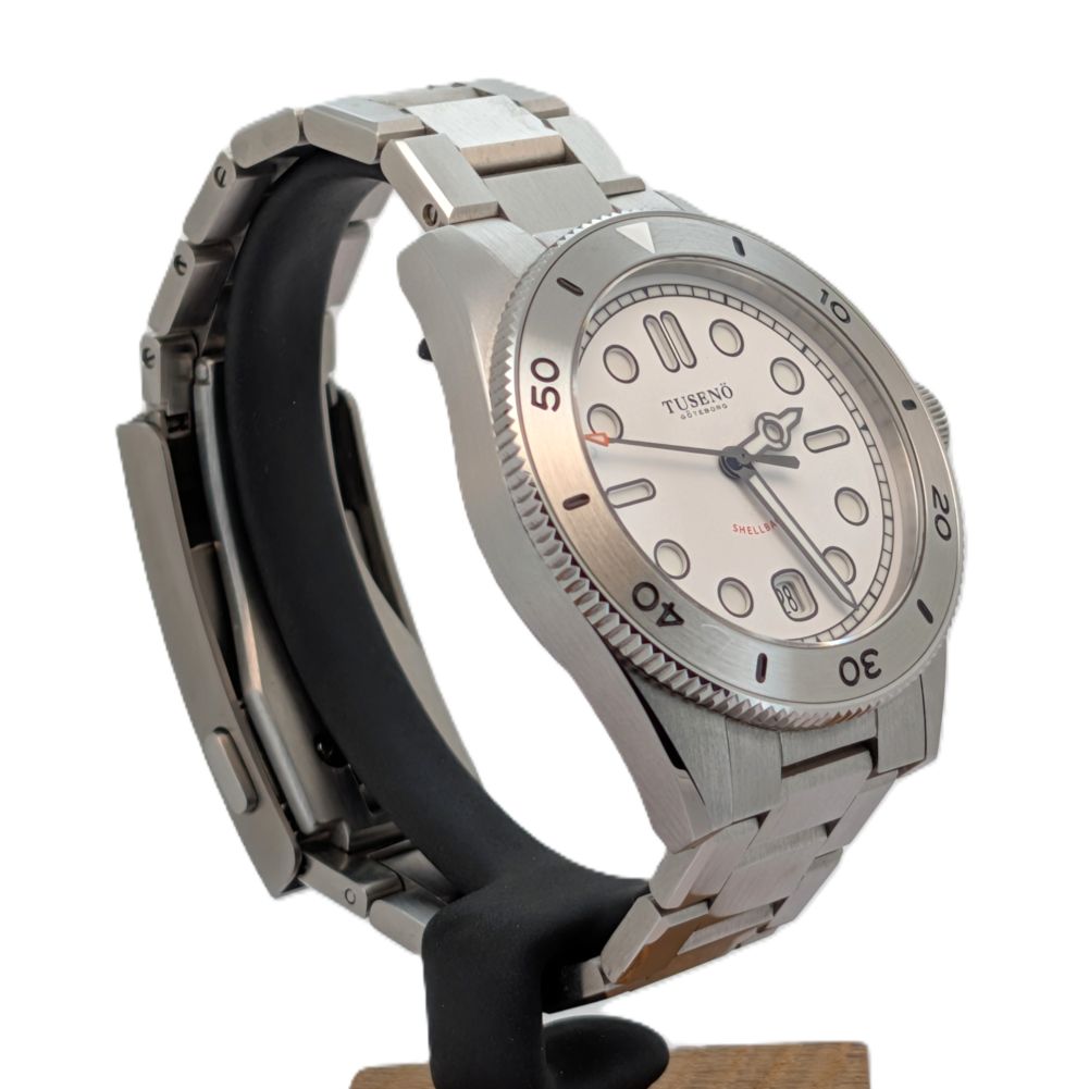 Tuseno Shellback White Dial Watch Full set from 2024