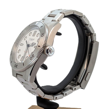 Tuseno Shellback White Dial Watch Full set from 2024