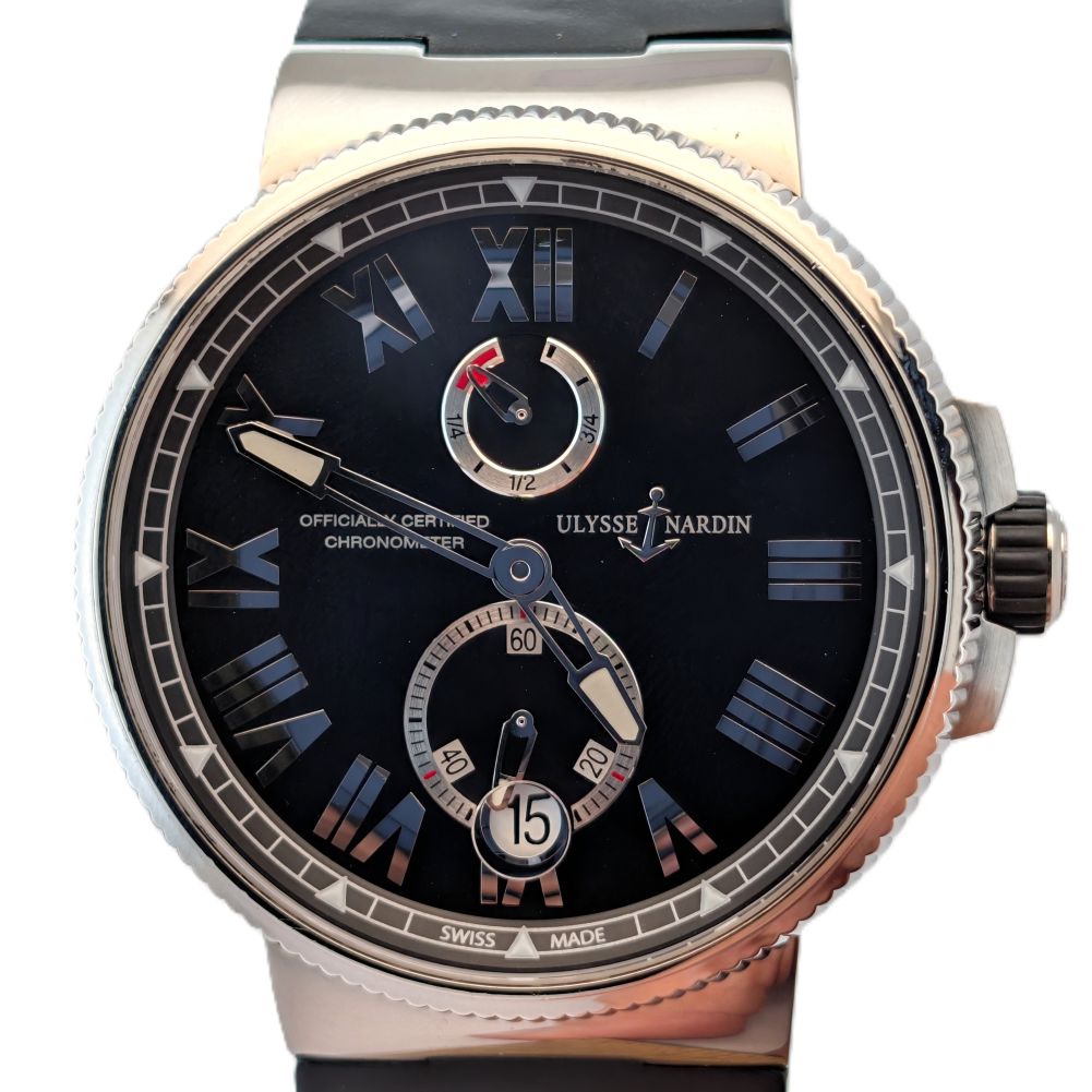Ulysse Nardin Marine Chronometer 1183-122 Full Set Watch