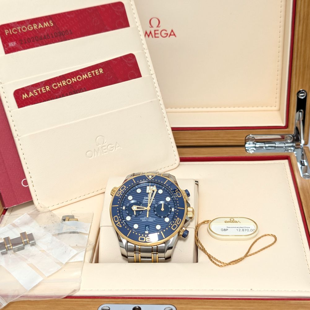 Omega Seamaster Diver 300m Chrono from 2022